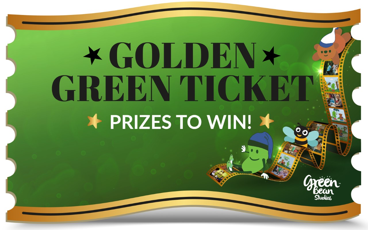Golden Green Ticket | Green Bean Studios®